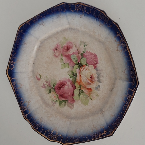 Rare Imperial China Cake Plate - Picture 1 of 5